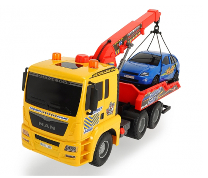 Dickie 203809001 55CM Pump Action Tow Truck - Zoom Image 1