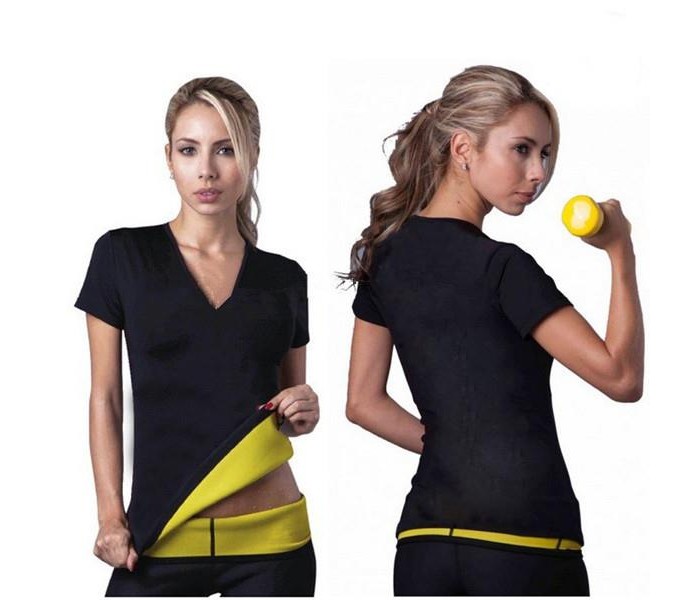 Hot Shapers Neotex Slimming T-Shirt  Black XXL - Zoom Image 1