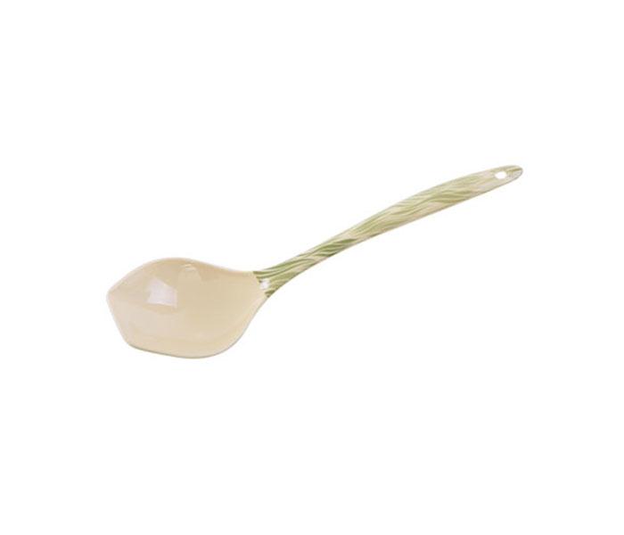 Royalford RF8119 10-inch Melamine Aqua Thai Soup Ladle - Green - Zoom Image