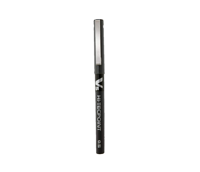 Pilot BX-V5 Hi Tecpoint Rollerball Pen - Black, Pack of 12 - Zoom Image 1