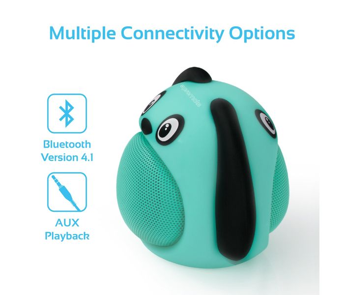 Promate Snoopy Mini High-Definition Wireless Dog Speaker - Blue - Zoom Image 2