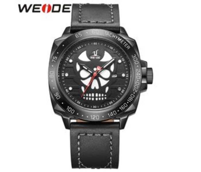 Weide UV 1510LB Mens Analog Watch Black and White - Zoom Image 4