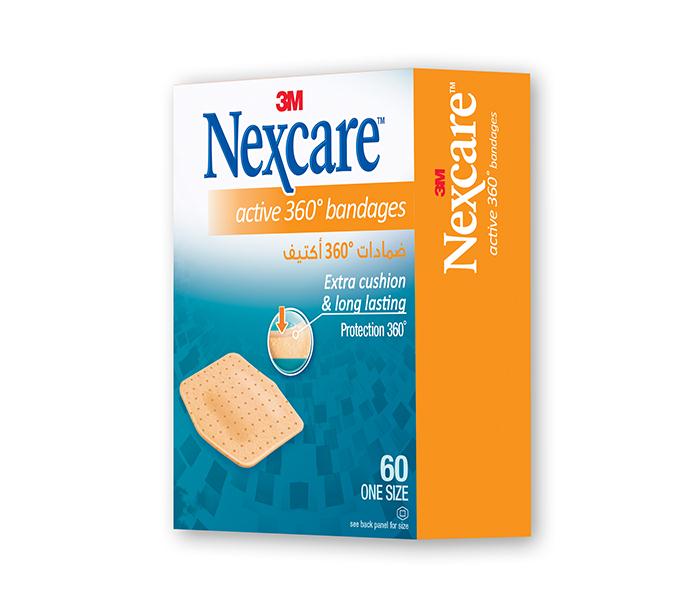 3M Nexcare 556-24Dp Active Bandages - 60 Piece - Zoom Image