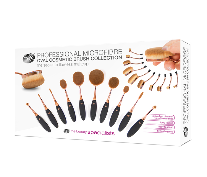 Rio BRCH Oval Cosmetic Brush Collection - Zoom Image 2