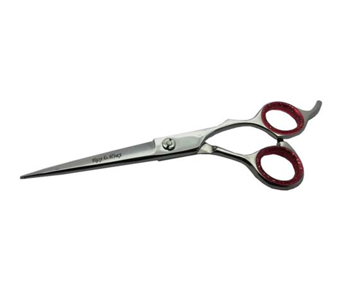 Tips & Toes TT-689 Stainless Steel Professional Barber Razor Shears - Polish Finish - Zoom Image 2