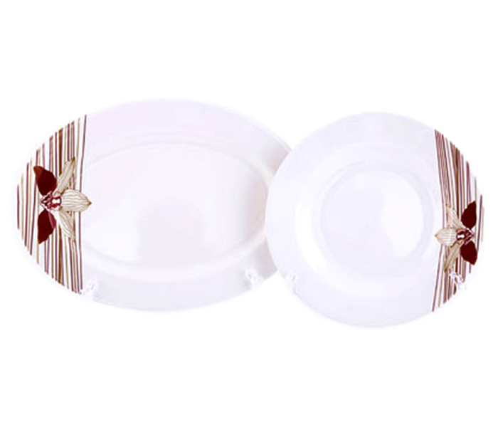 Royalford RF6971 35 Pieces Melamine Ware Dinner Set - Zoom Image 2