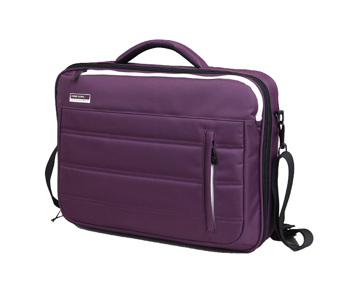 Kingsons K8536W Slice of Life Series 15.6-inch Laptop Shoulder Bag - Purple - Zoom Image 1