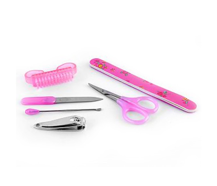 Taqdeer NL93-17 6 Piece Professional Manicure Set Pink - Zoom Image 1