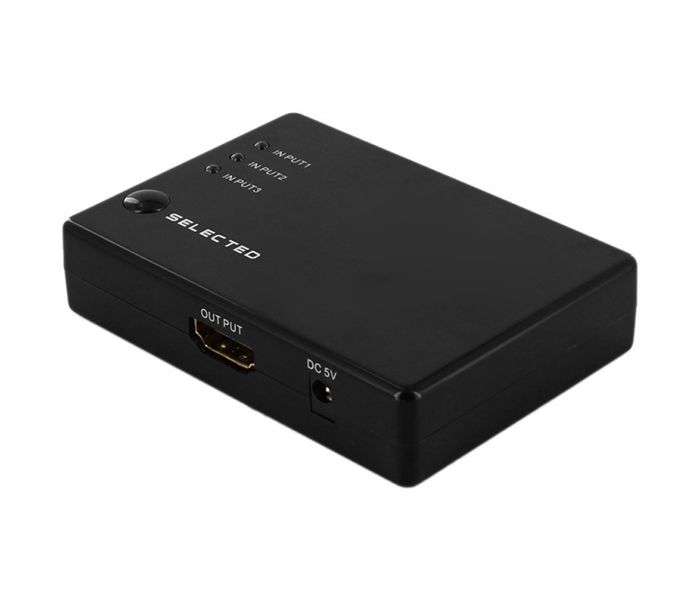 Trands TR-HD8145 4K Ultra HD Resolution HDMI Switch with Remote Control - Black - Zoom Image 5