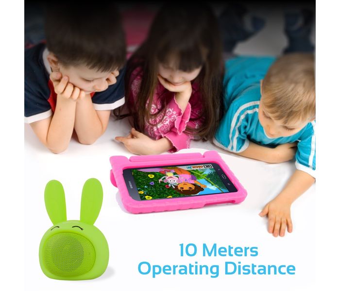 Promate Bunny Mini High Definition Wireless Bunny Speaker - Green - Zoom Image 5