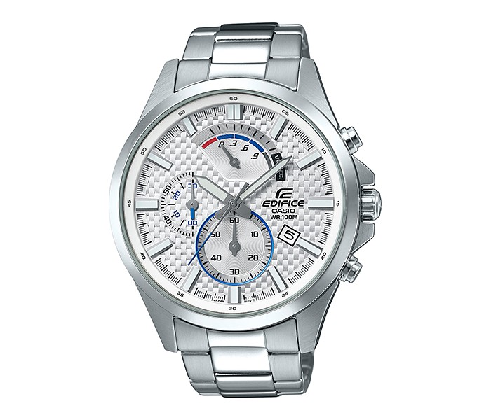 Casio Edifice EFV530D-7AVDF Mens Analog Watch Silver - Zoom Image