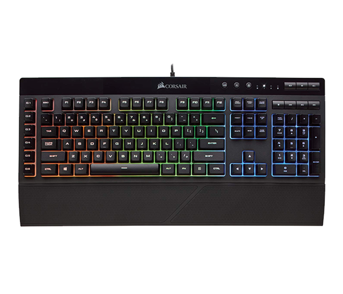 Corsair CH-9206015-NA K55 Gaming Keyboard - Black - Zoom Image 6