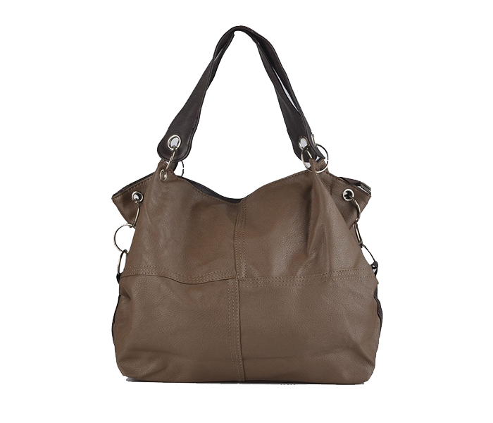 Vintage Shoulder Bag for Women - Brown - Zoom Image 1