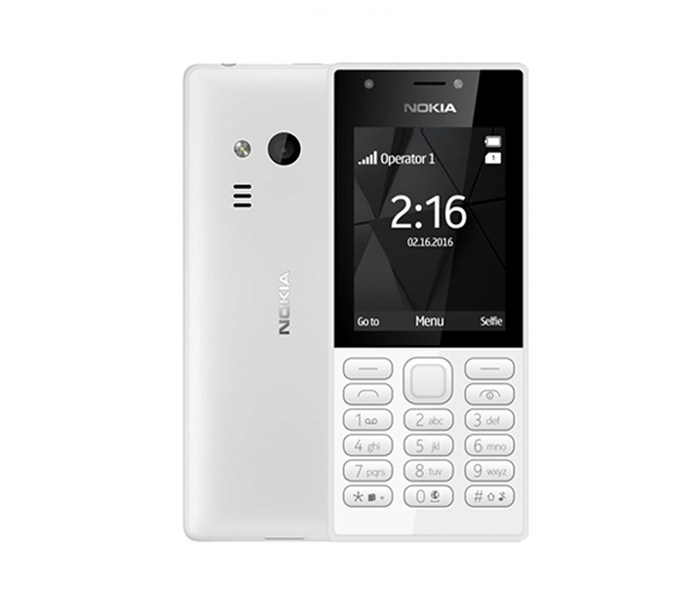 Nokia 216 0.3MP Camera Dual Sim Mobile Phone - Grey (Refurbished) - Zoom Image 2