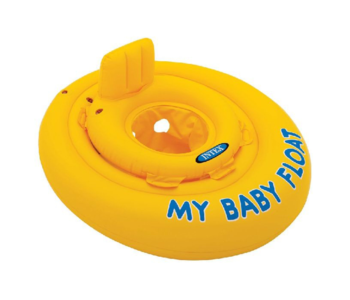 Intex ZX-56585 Swimming Pool Baby Float - Yellow - Zoom Image 3