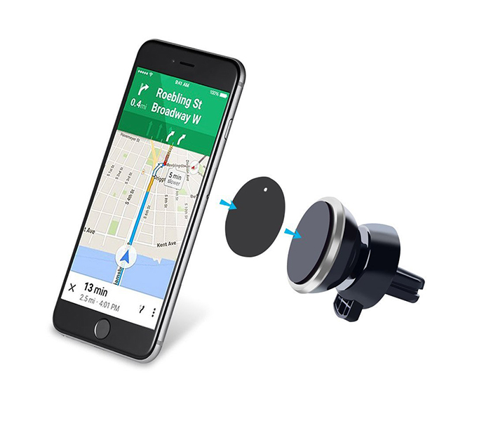 Trands TR-SH911 Magnetic Car Phone Holder - Black - Zoom Image 2