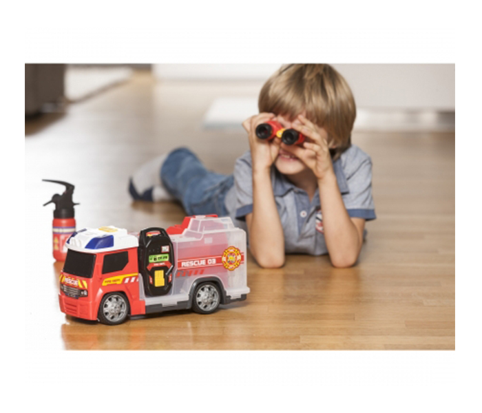 Dickie 203716006 33CM Fire Engine Push & Play Set - Red - Zoom Image 2