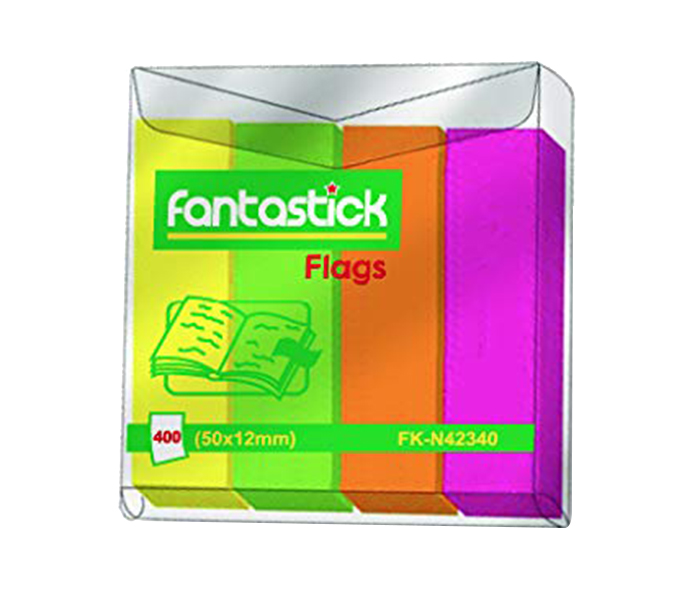 Fantastick FK-N42340 50 x 12MM Index Flag Paper - Multicolor - Zoom Image