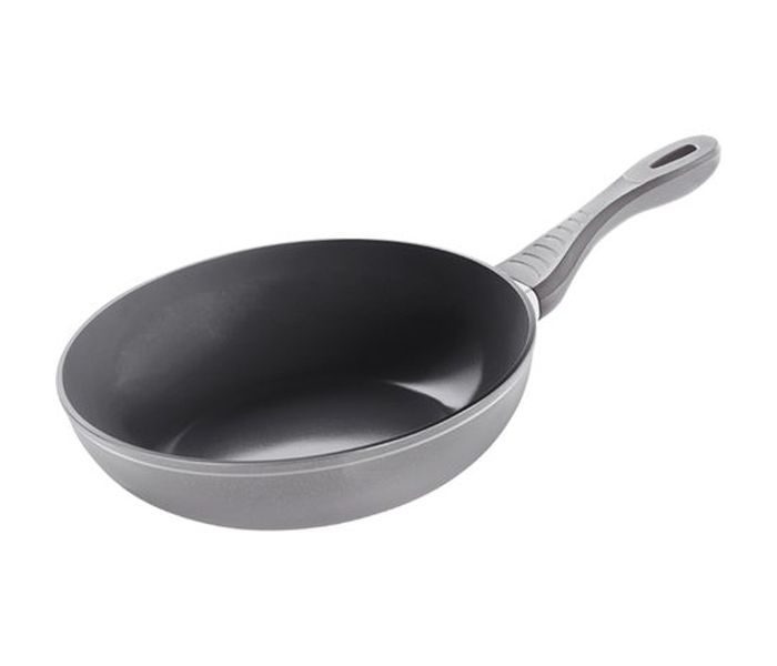 Lamart LT1089 28CM Non-Stick Ceramic Wok Pan - Black & Silver - Zoom Image