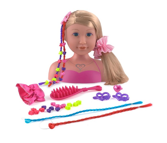 Dolls World 8584 Ashley Styling Head Play Set Multi Color - Zoom Image 1