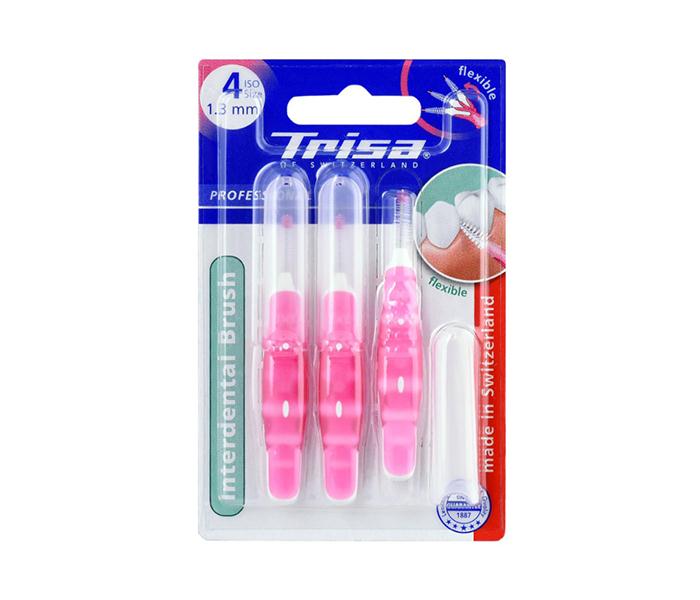 Trisa 4 ISO Professional Inter Dental Brush - 1.3MM - Zoom Image