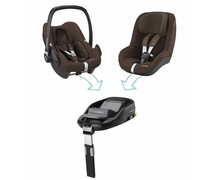 Maxi-Cosi Pearl Baby Car Seat - Nomad Brown - Zoom Image 2