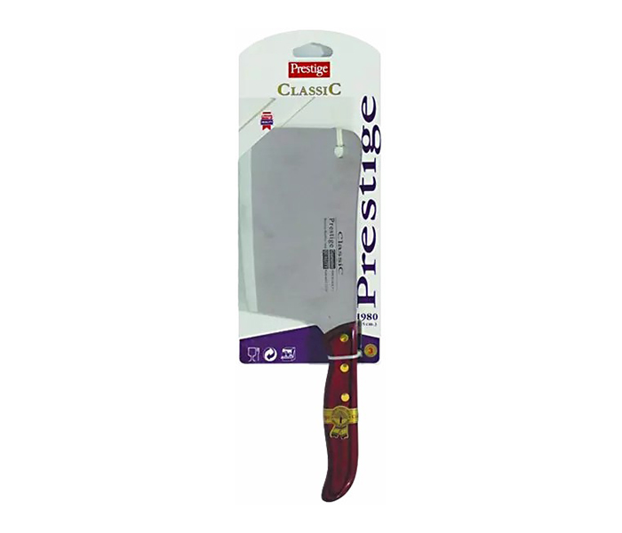 Prestige PR1980 15 x 9CM Classic Chopper Knife - Brown - Zoom Image