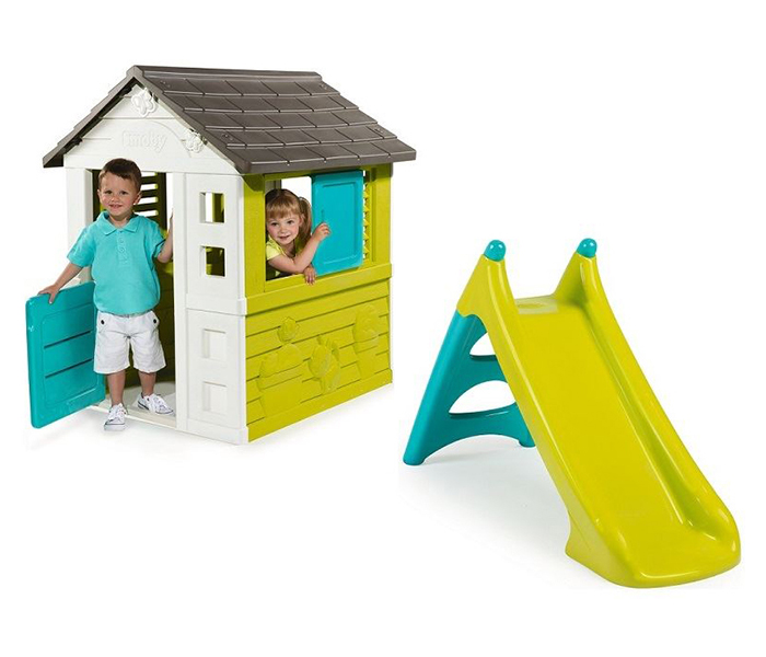 Smoby 310068 Pretty Playhouse with XS Slide - Zoom Image 3