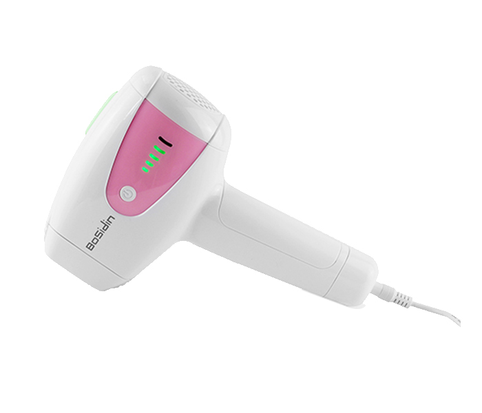 BoSidin D-1105 2-in-1 Laser Epilator IPL Permanent Laser Hair Remover for Chest Arms and Legs - White & Pink - Zoom Image 1