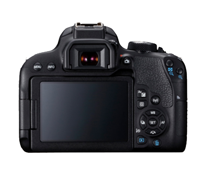 Canon EOS 800D 24.2 MP DSLR Camera with 18-55mm STM Lens - Black - Zoom Image 5