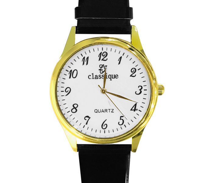 Classique Casual CLW21 Leather Strap Watch for Unisex - MultiColour - Zoom Image 2