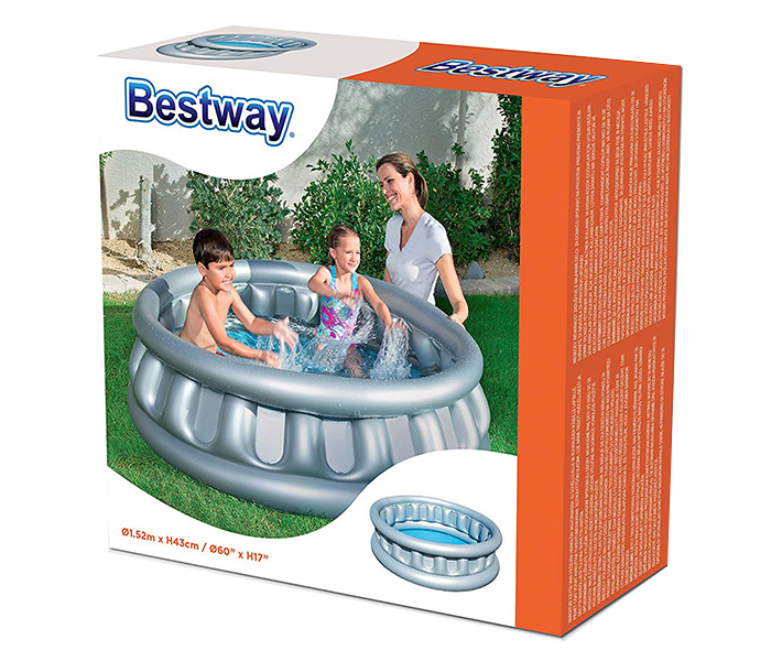 Bestway Spaceship Above Ground Pool - Grey - Zoom Image 2