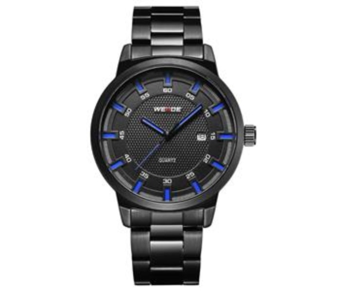 Weide WD 002MB Mens Analog Watch Black and Blue - Zoom Image 4