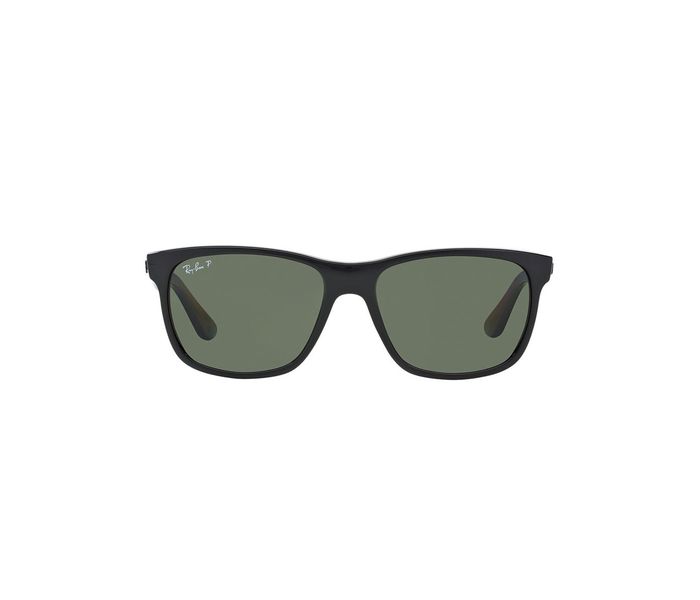 Ray-Ban RB41816019A57 Wayfarer Black Frame & Polarised Green Mirrored Sunglasses for Unisex - Zoom Image 1