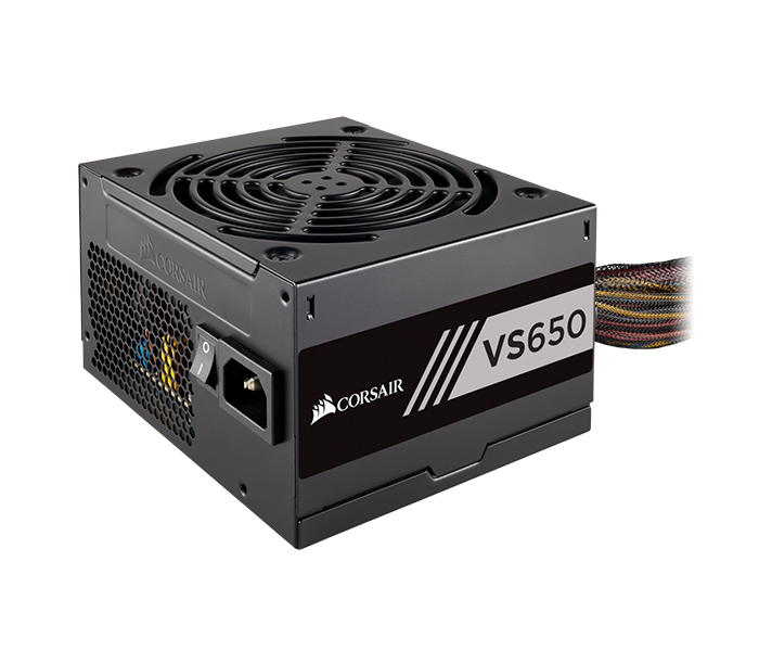 Corsair CP-9020172-UK VS Series VS650 650W 80 Plus White Certified PSU - Black - Zoom Image 4