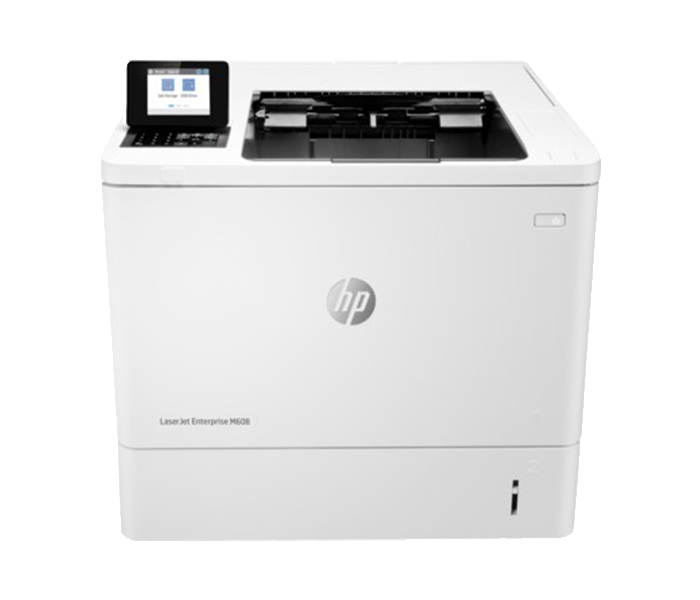 HP M608N LaserJet Enterprise Laser Printer - White - Zoom Image 4