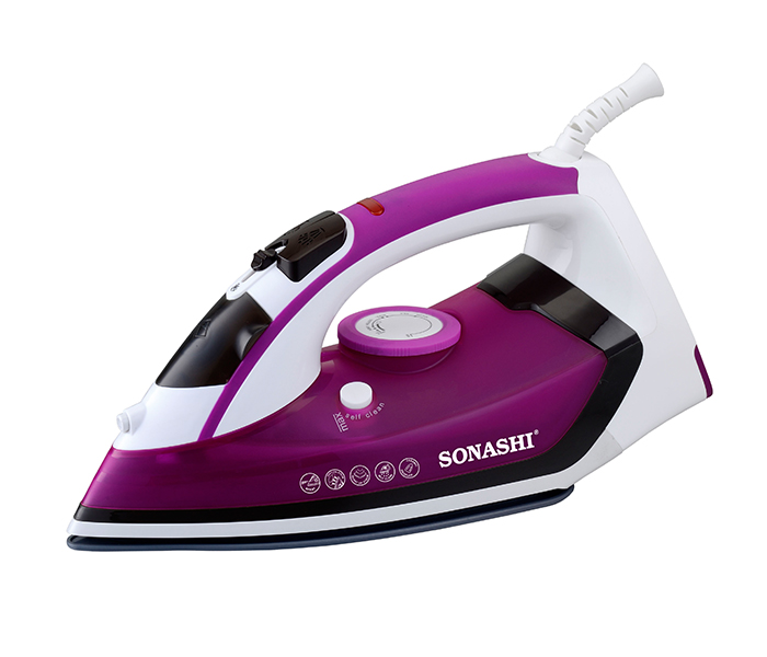 Sonashi SI-5068C 2400W Steam Iron with Ceramic Soleplate - Purple - Zoom Image 4