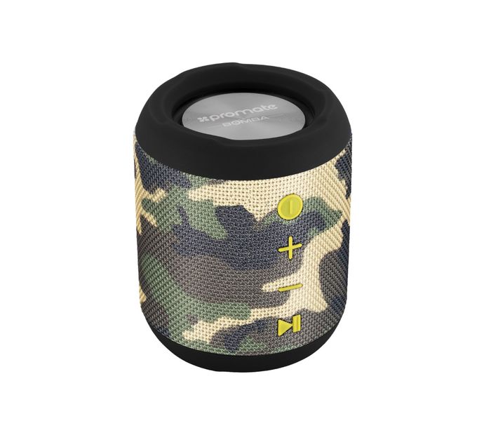 Promate Bomba Portable Wireless Speaker with Handsfree for Outdoor & Indoor - Camouflage - Zoom Image 9