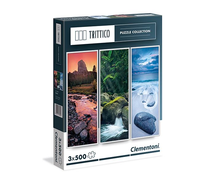 Clementoni 39800 Trittico Collection Nature Adult Puzzle - 500 Pieces - Zoom Image 2