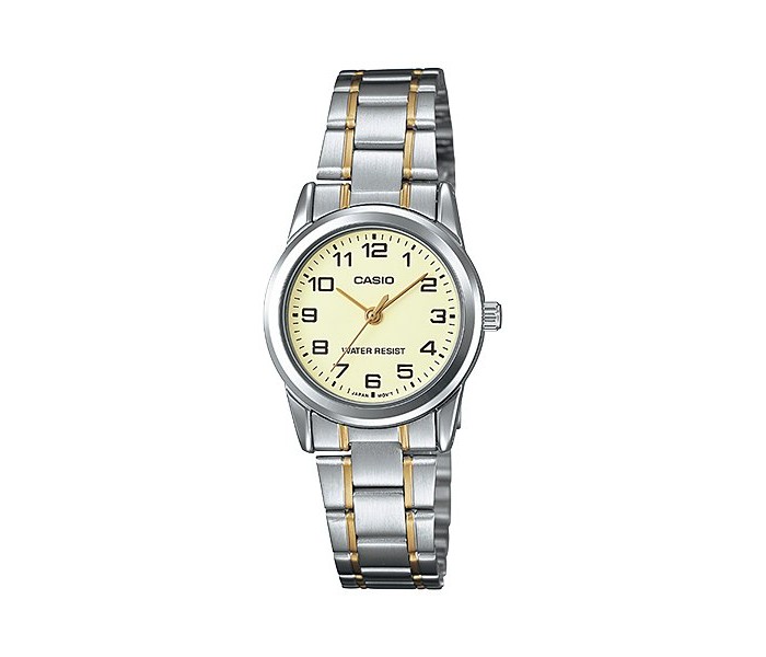 Casio LTP-V001SG-9BDF Womens Analog Watch Silver and Gold - Zoom Image