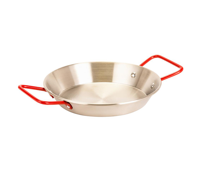 Royalford RFU9102 34cm Stainless Steel Paella Pan - Gold - Zoom Image 2