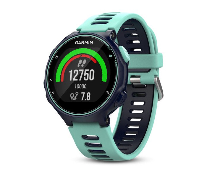 Garmin Forerunner 735XT GPS Running Watch Tri Bundle - Black and Blue - Zoom Image 4