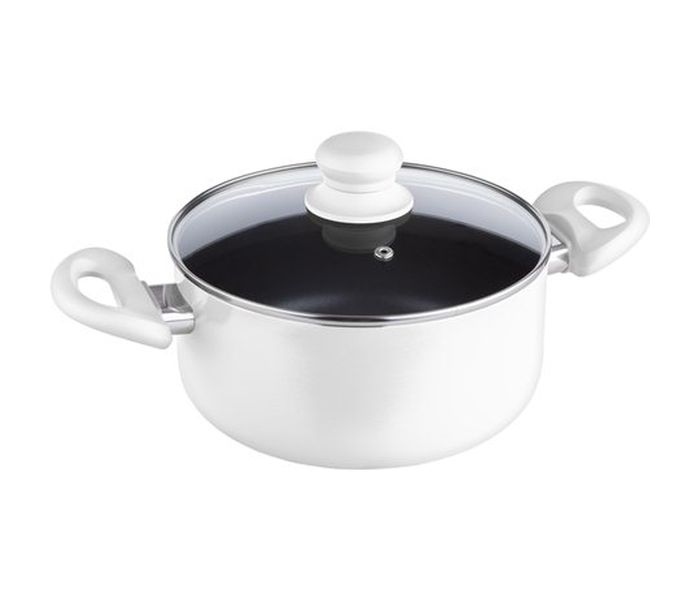 Lamart LT1016 2.7L Casserole with Lid, White - Zoom Image