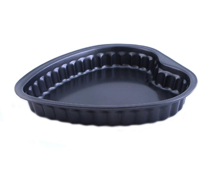 Royalford RF7037 Heart Shape Cake Pan - Black - Zoom Image 1