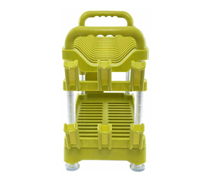 Royalford RF6976 Unbreakable Fiber 2 Layer Dish Rack - Green - Zoom Image 3