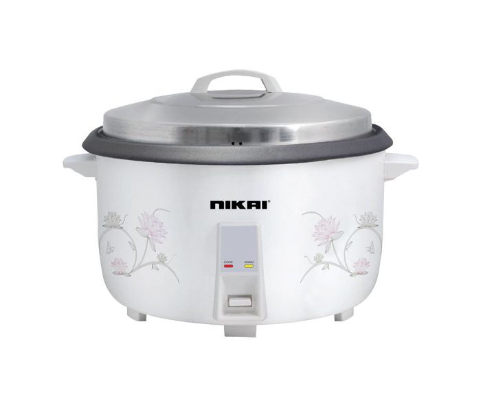 Nikai NR677N 5.6 Litre Rice Cooker White - Zoom Image