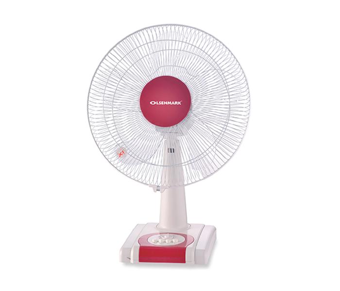 Olsenmark OMF1700 16-inch 3 Speed Table Fan with Timer - Zoom Image