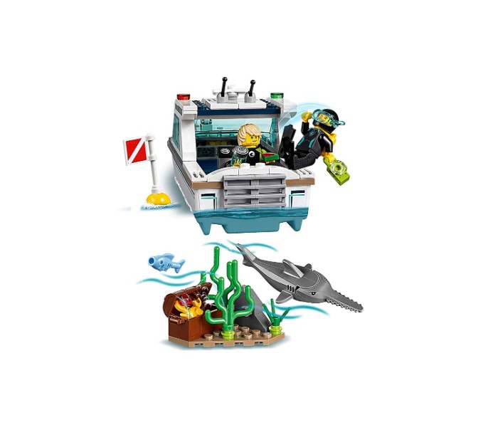 Lego City 60221 Diving Yacht Assorted - Zoom Image 4