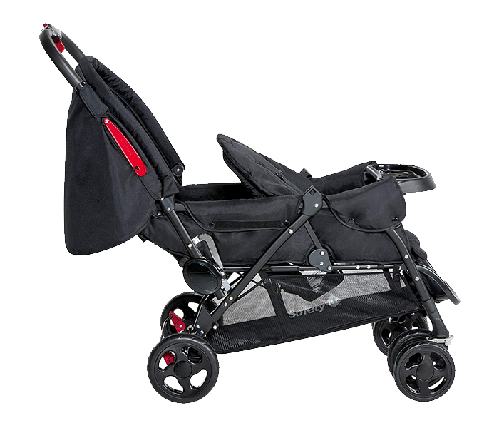 Safety 1st 11487640 Duodeal Tandem Twin Pushchair - Black - Zoom Image 1