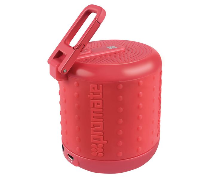 Promate Mulotov Sporty Shock Proof Portable Bluetooth Speaker - Red - Zoom Image 6